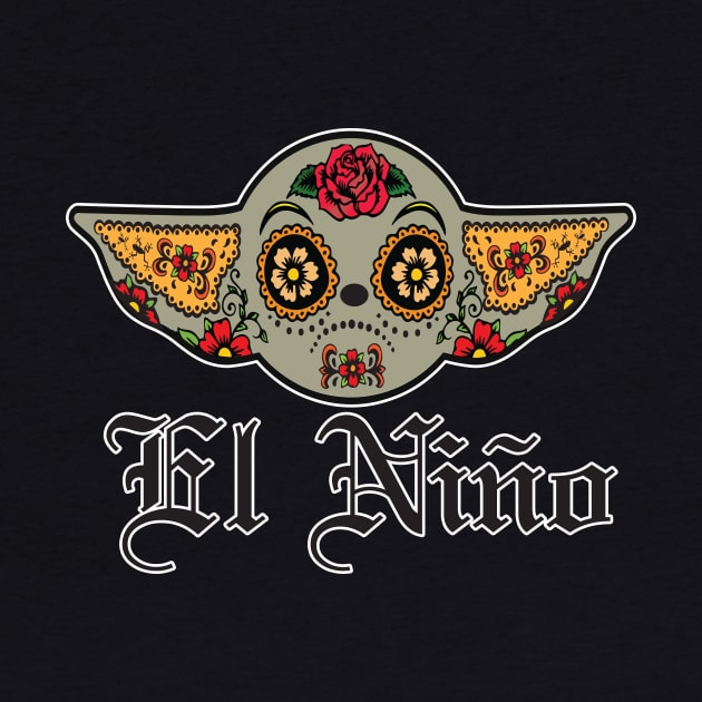 El Nino Sugar Skull by BoxDugArt